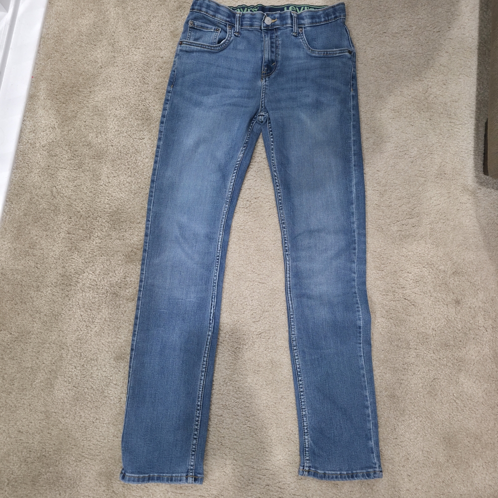 Slim fit boys blue Levi's.